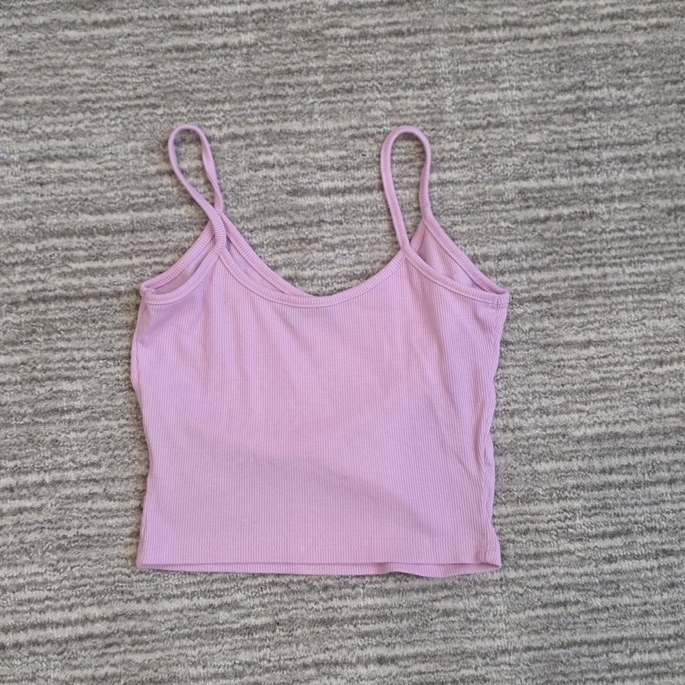 pink tank top, women’s XS